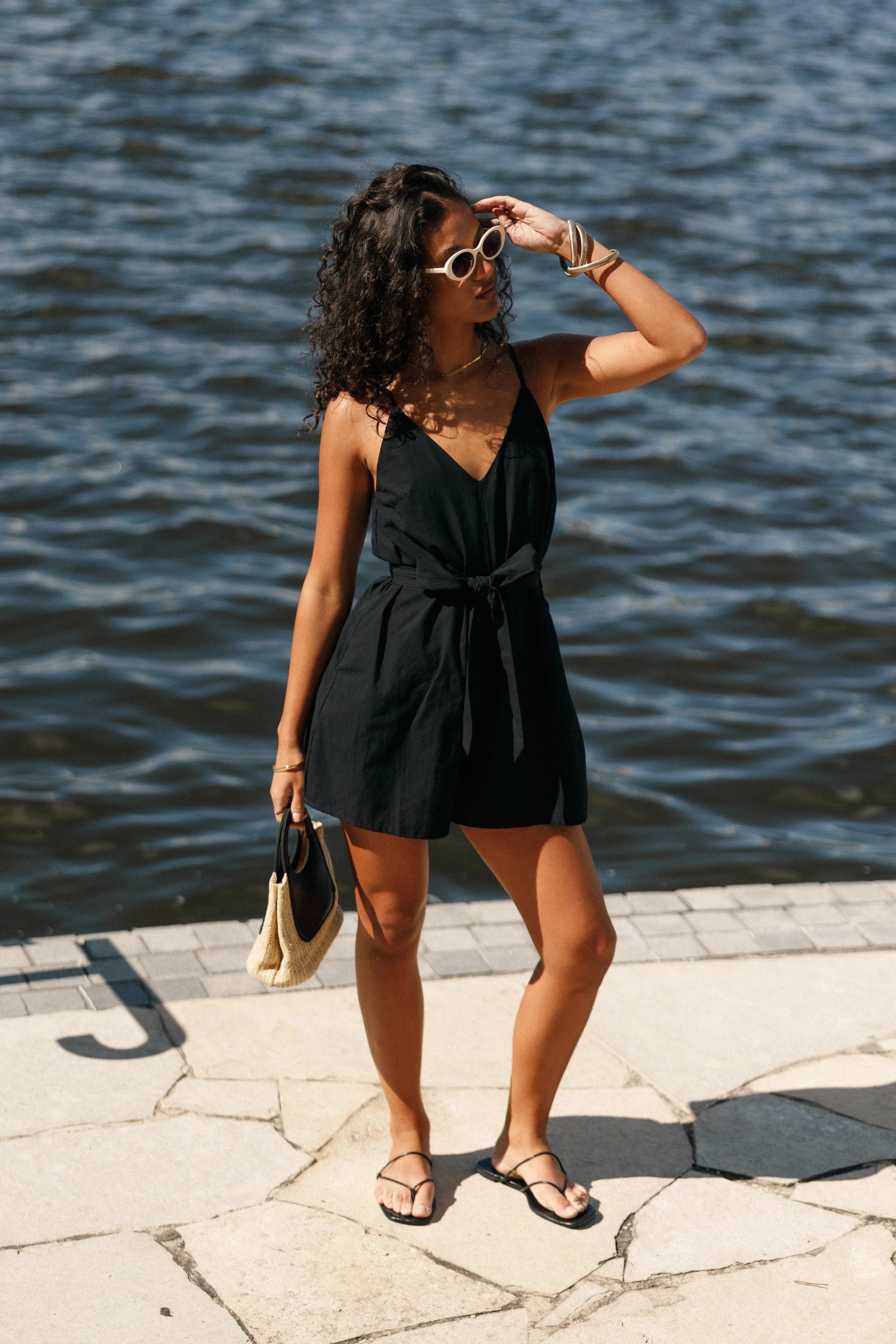 Laddie Romper Black