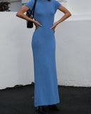 Valise Maxi Dress Blue