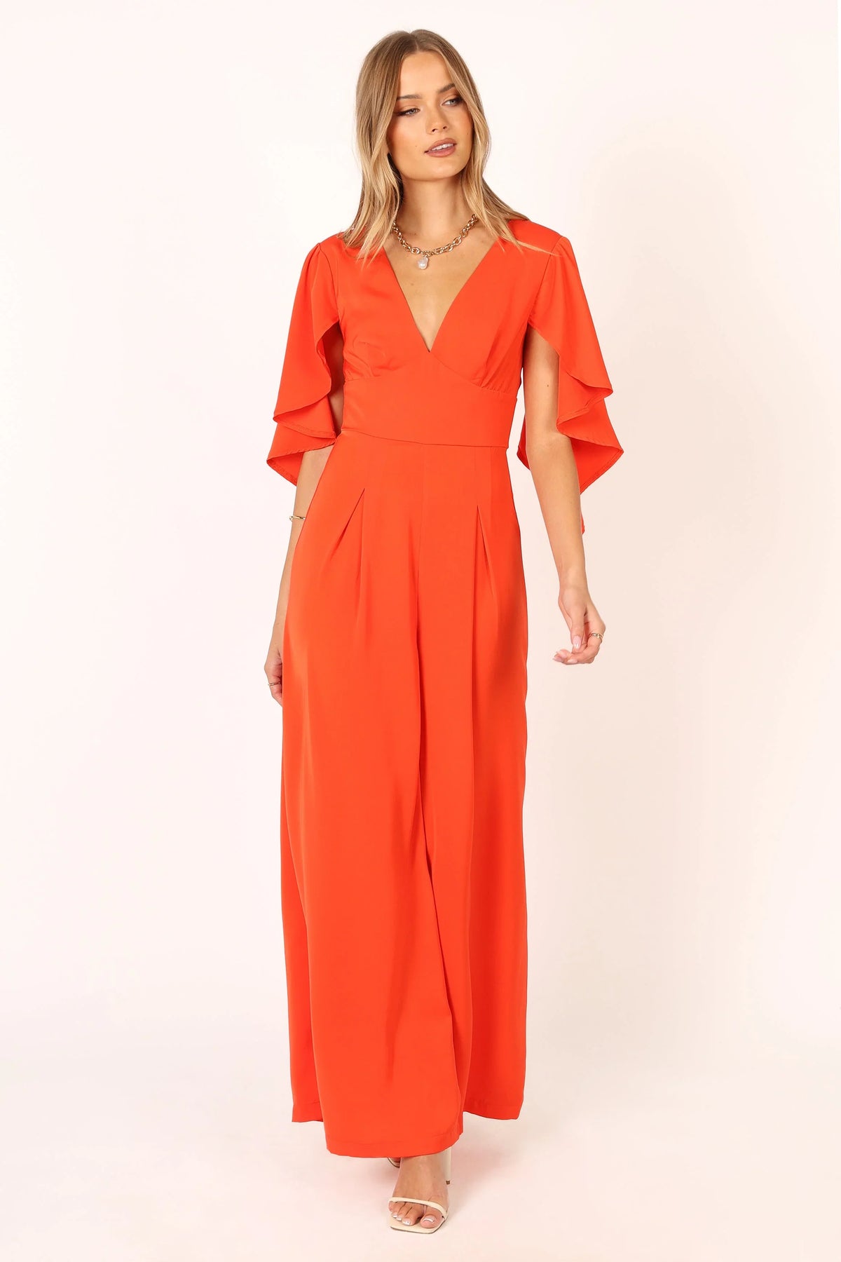 Carla Jumpsuit Red