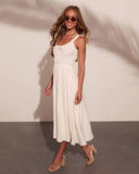 Carolina Joy Fit and Flare Maxi Dress