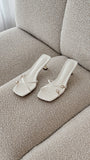 Tilo Heel White Shine