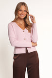 Perla Knit Cardigan Pink