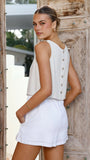 Persephone Crop Top Natural