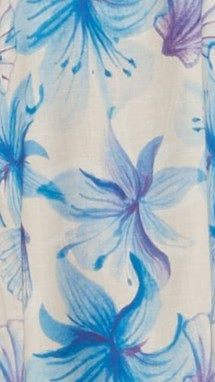 Koko Wrap Skirt Ocean Bloom