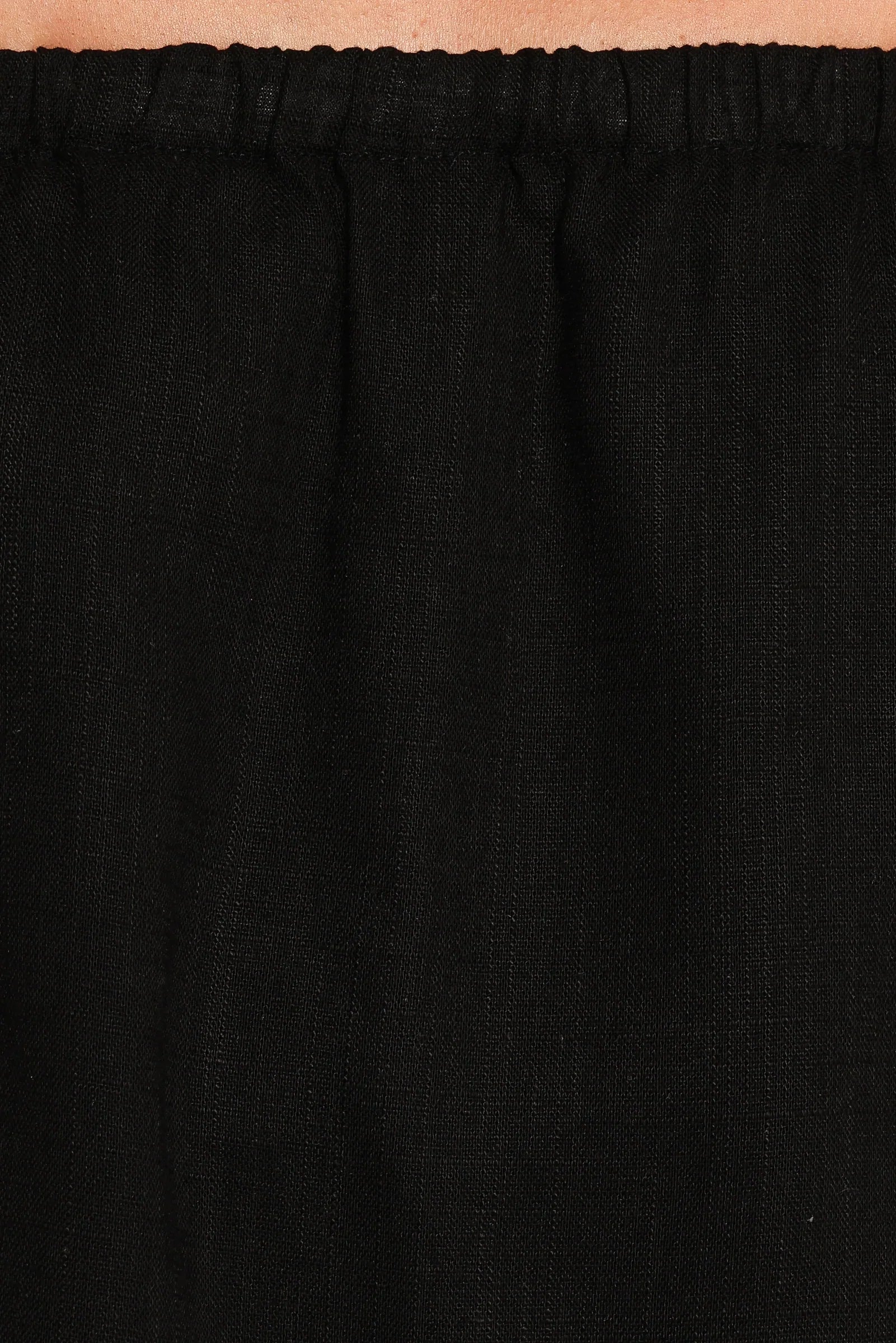 Kristia Strapless Romper Black