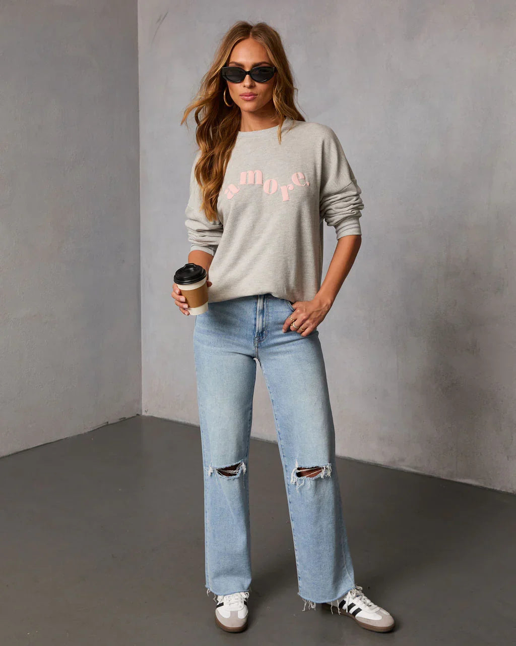 Amour In Motion Graphic Sweatshirt