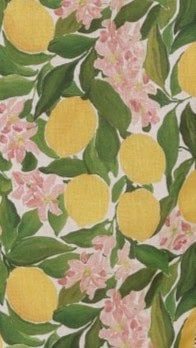 Cartia Mini Dress Lemon Print