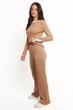 Lizbeth Knit Pant Tan