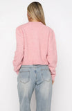 Layer Of Love Knit Cardigan Dusty Pink