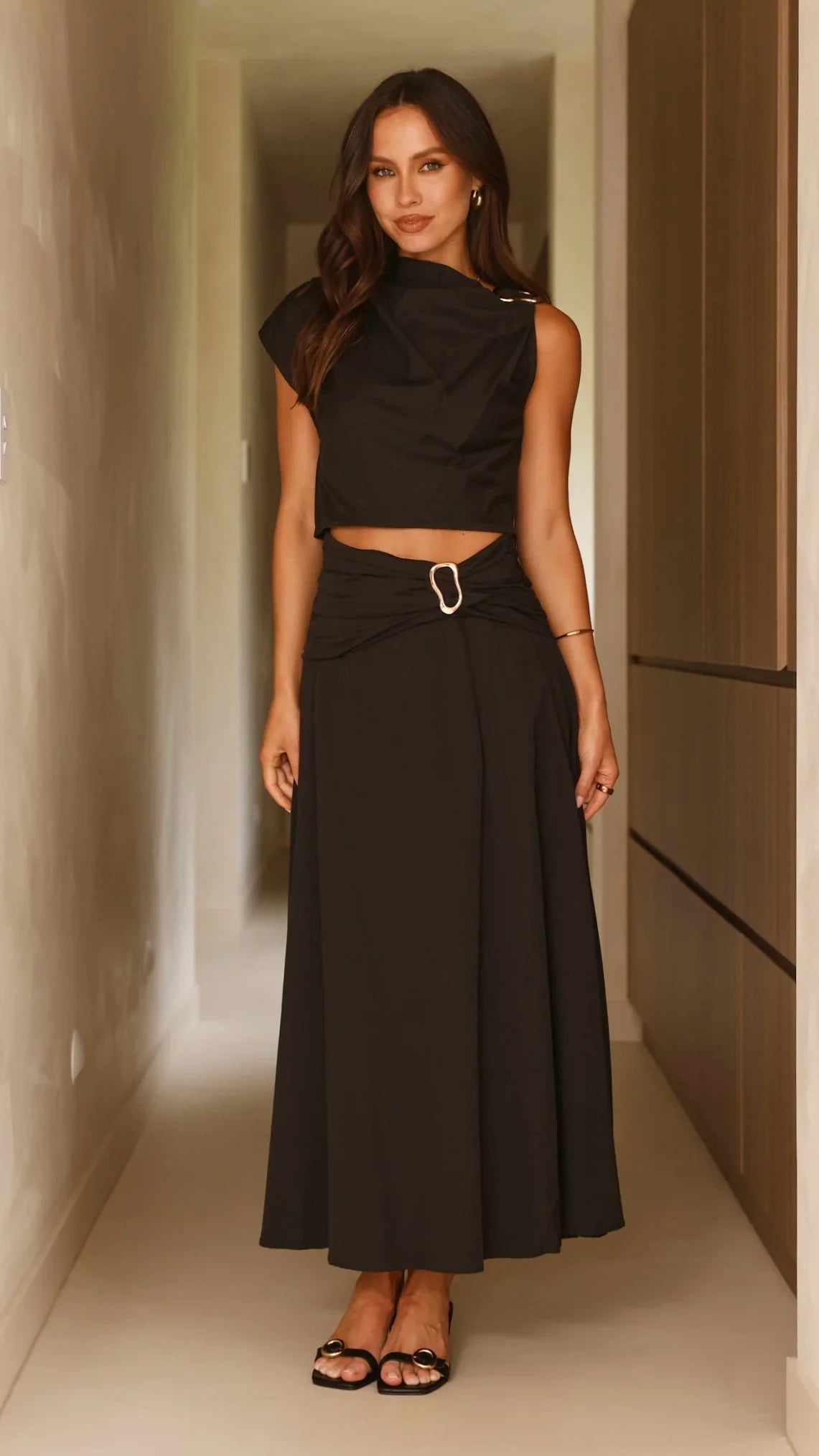 Delphine Top Black