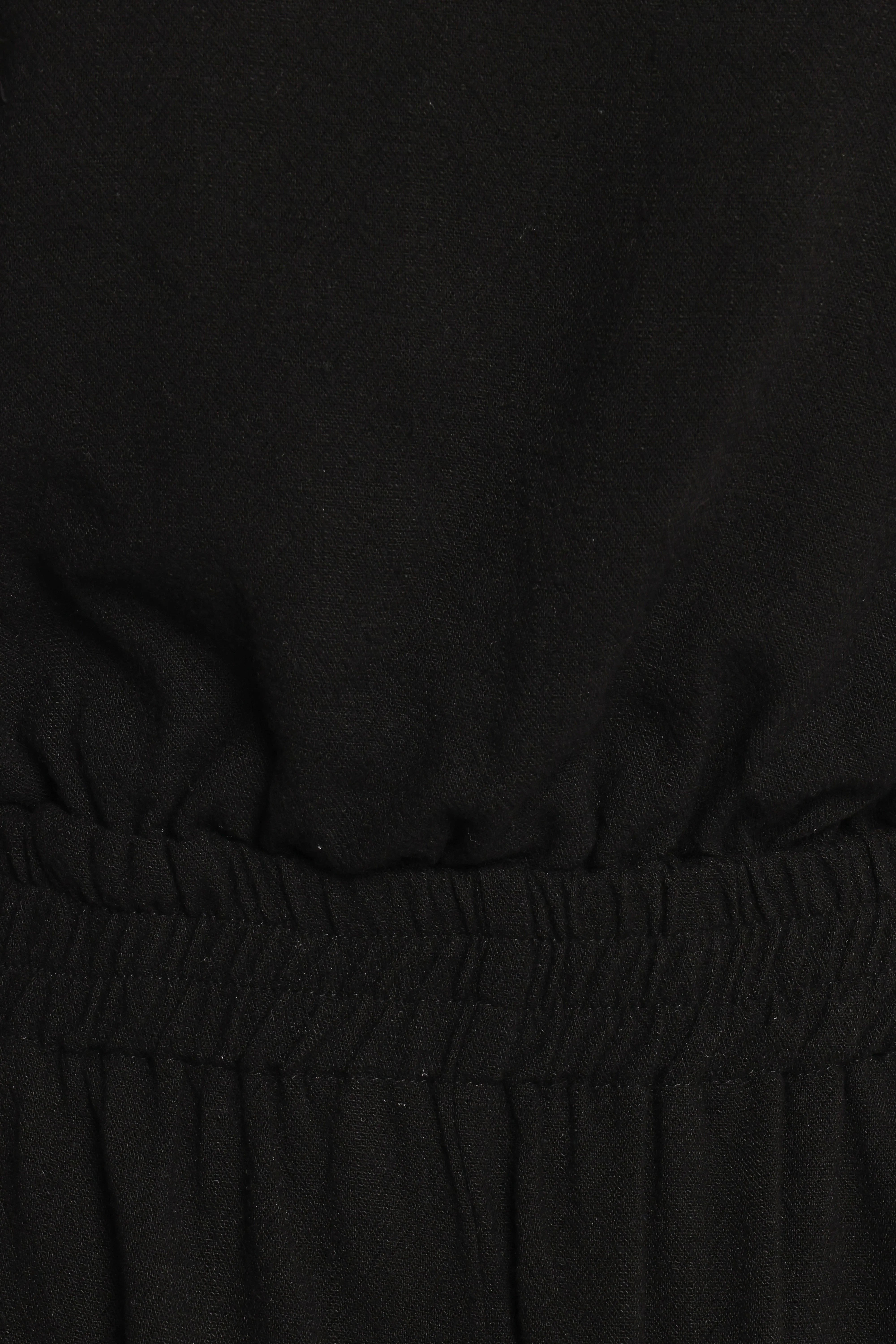 Sally Romper Black