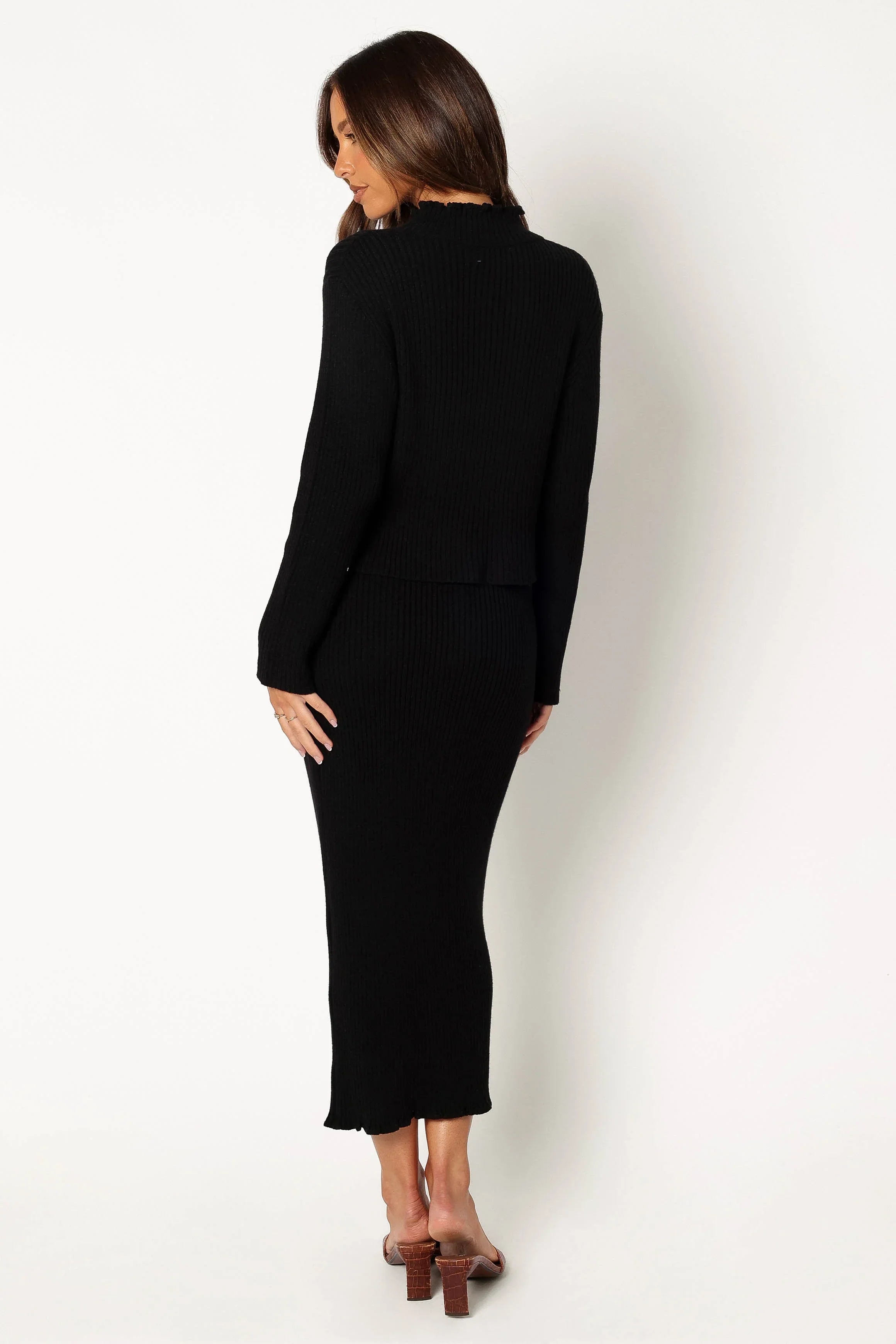 Payton Knitted Set Black