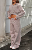 Stay Lifted Wide Leg Sweatpants Cinnamon