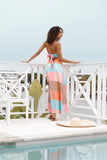 Sundae Halterneck Maxi Dress Multicoloured