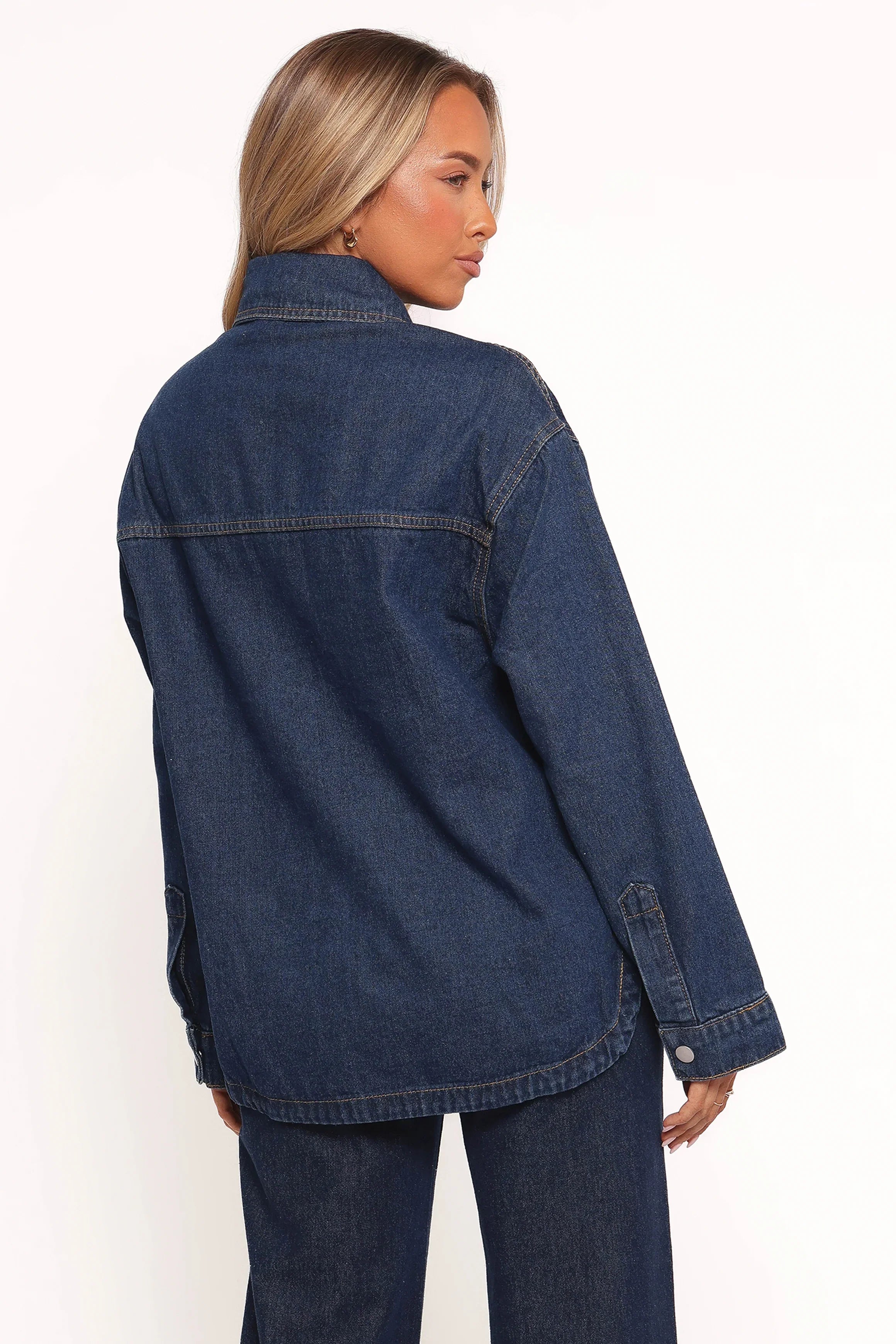 Dede Denim Shacket Denim