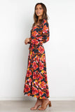 Balsa Dress Navy Floral