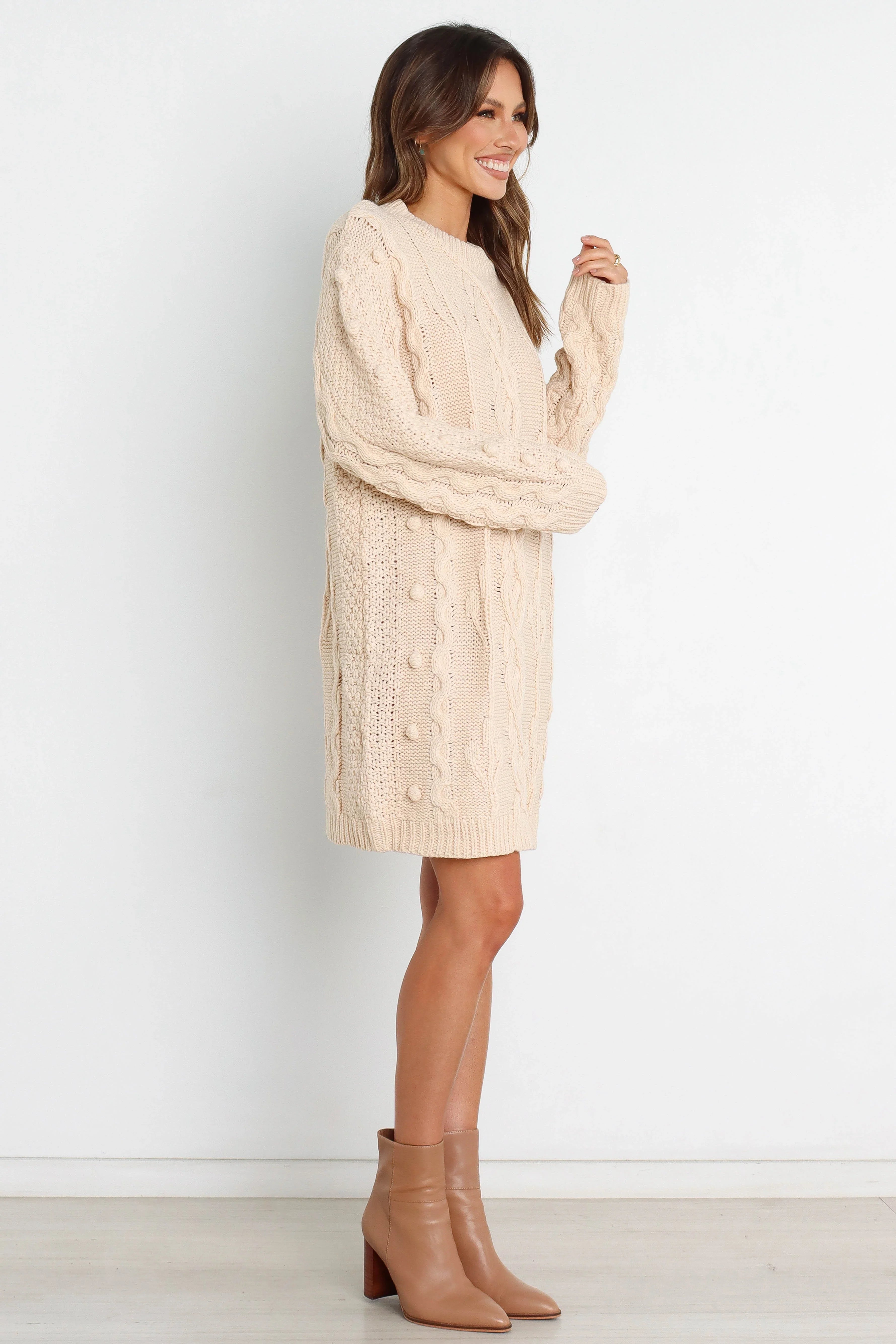 Mona Dress Cream