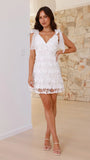 Elizabeth Mini Dress White