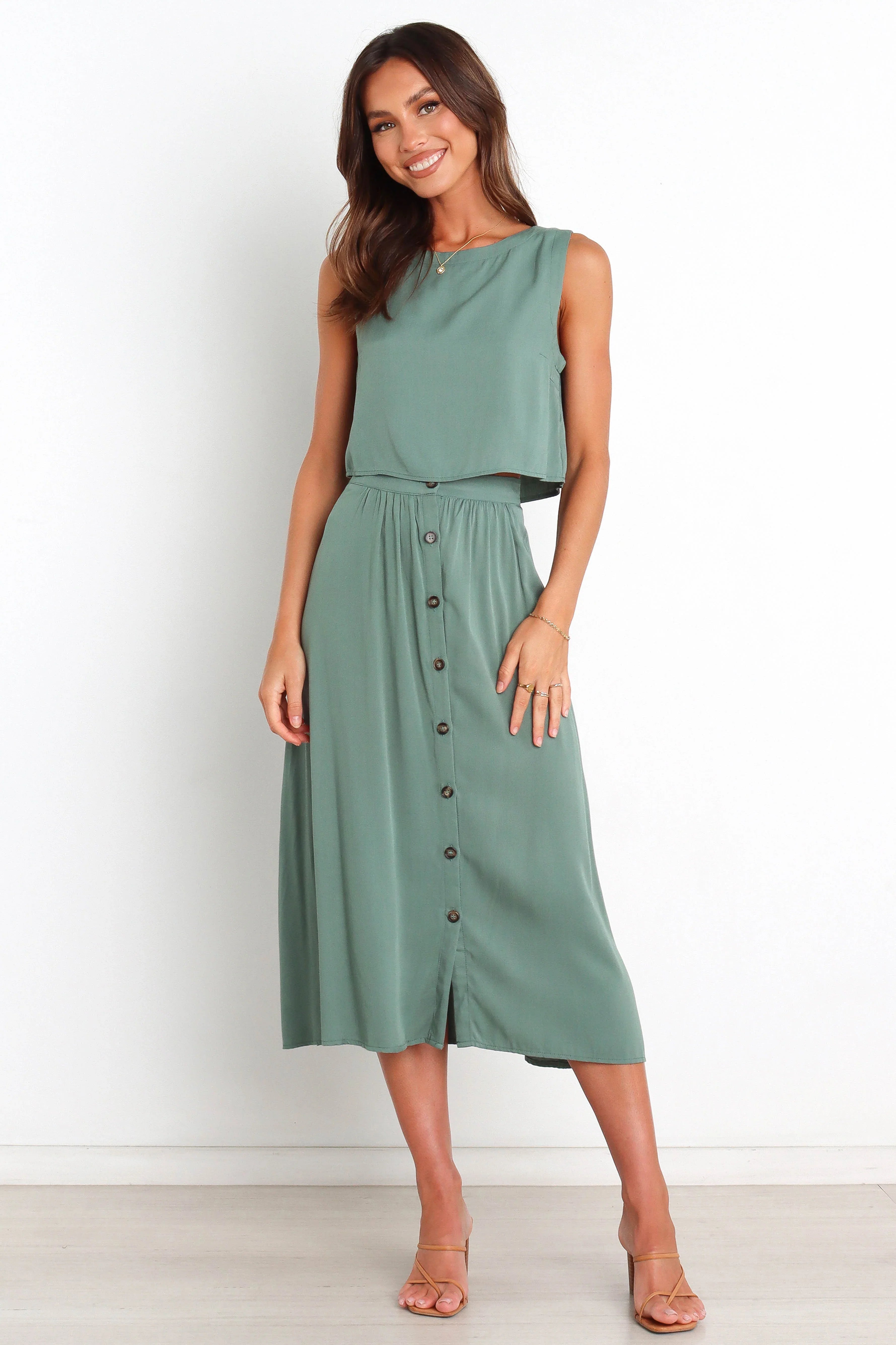 Ava Top Green