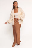 Doralee Rose Cardigan Cream