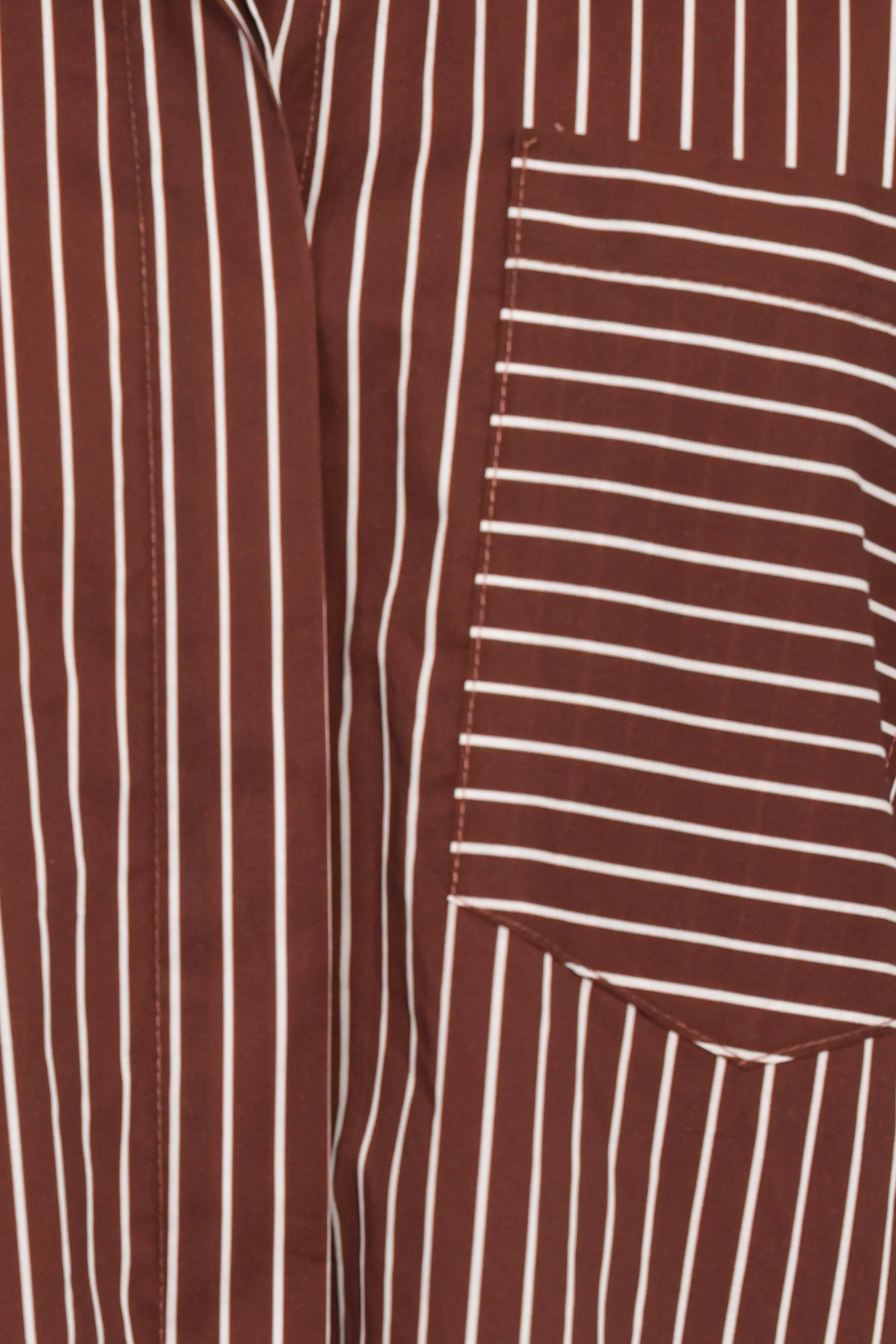 Darya Pants Chocolate Stripe