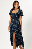 Hendrix Midi Dress Midnight Blues
