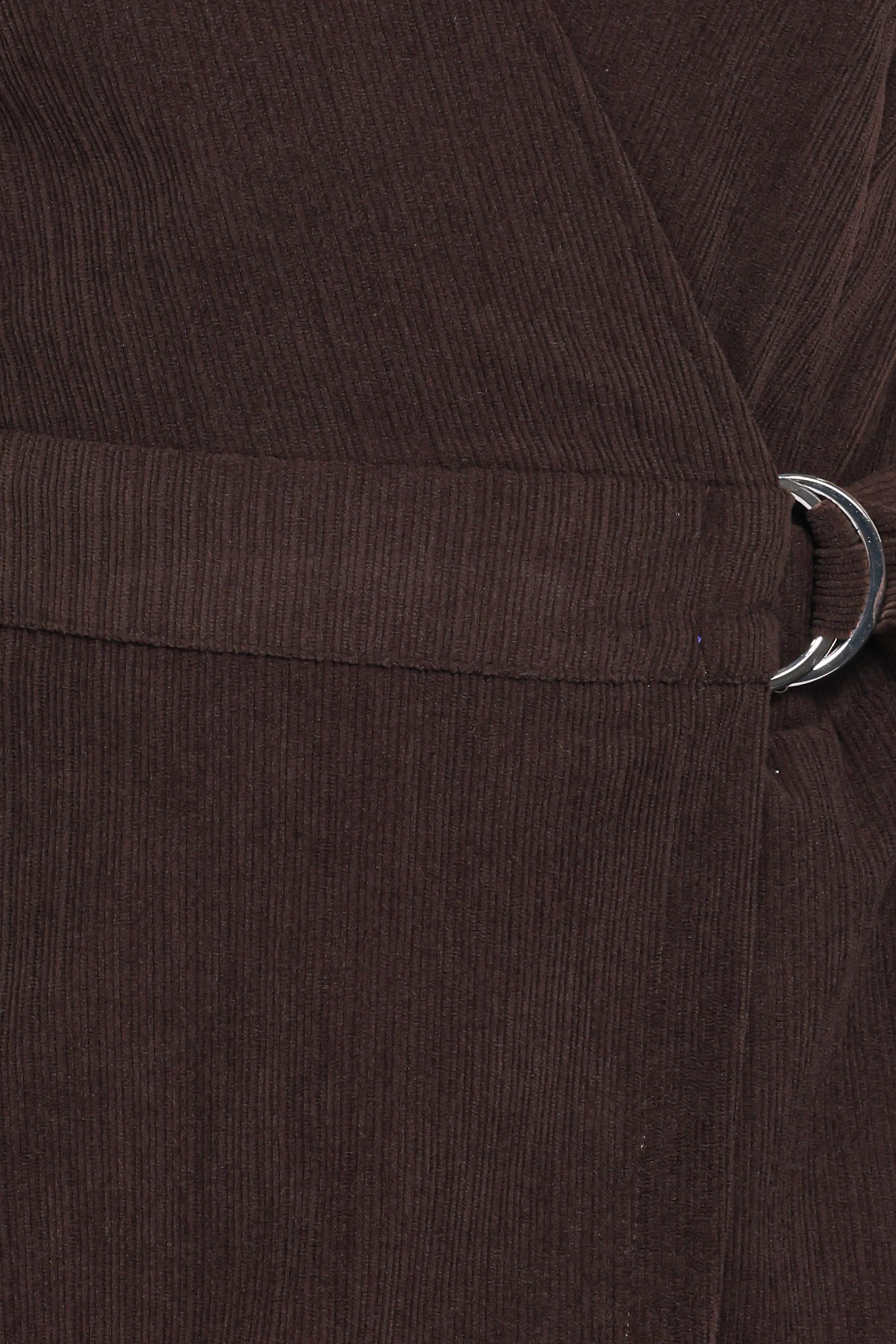 Vesper Corduroy Romper Chocolate