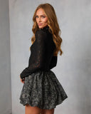 Sweet Rue Lace Top Mini Dress