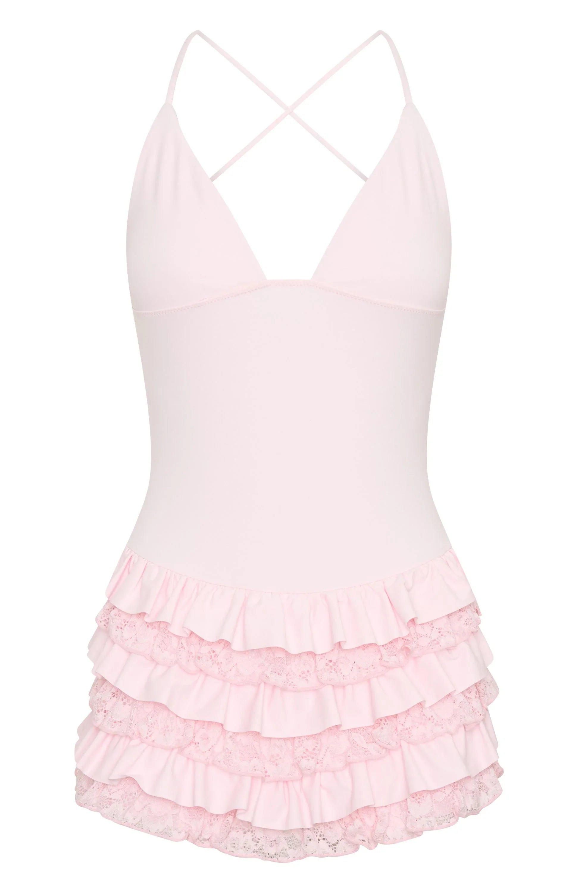 Dream Of Me Playsuit Baby Pink