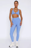Go Getter High Waisted Leggings Blueberry