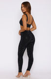 Running Late Embellished Pants Black