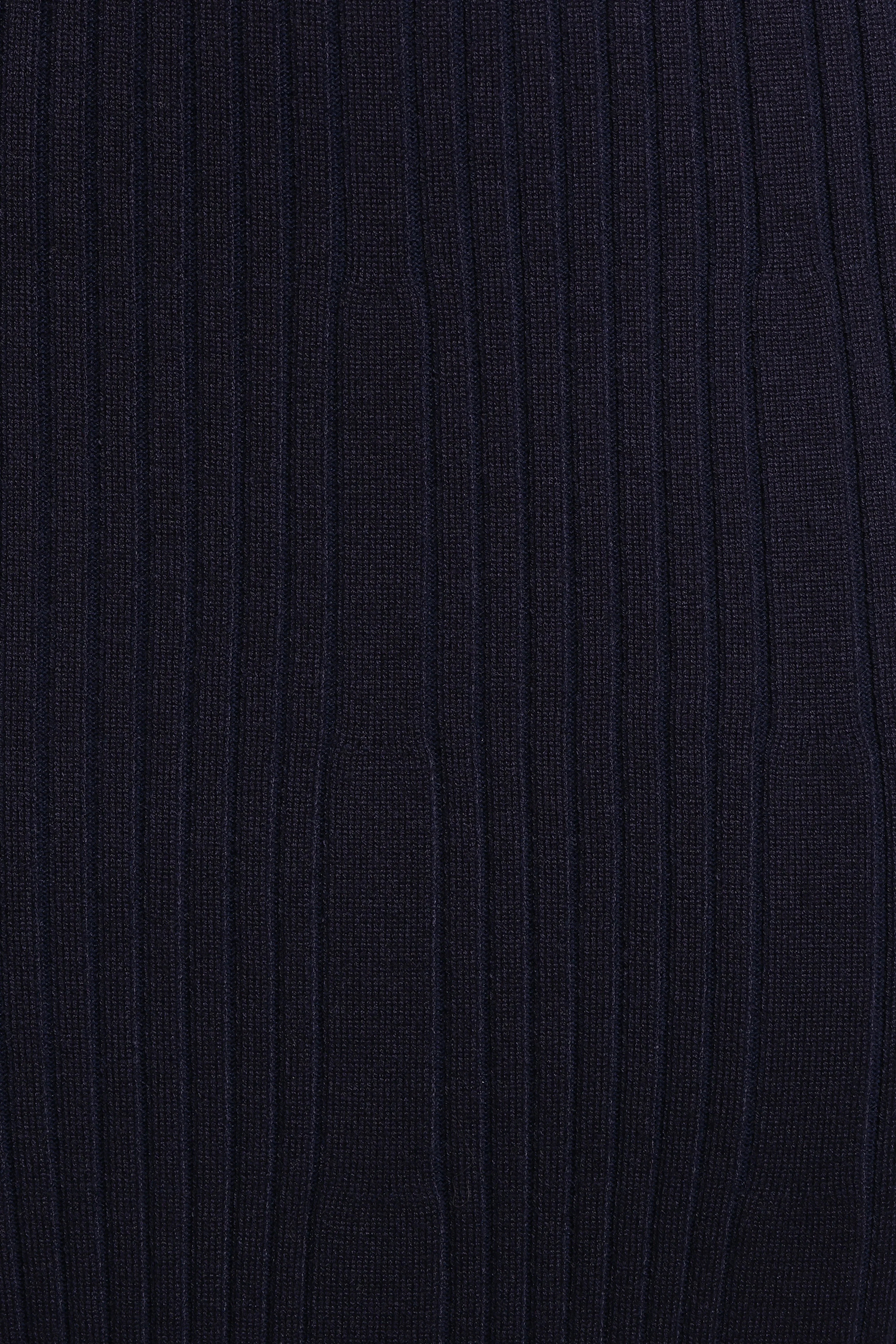Neya Knit Skirt Set Navy