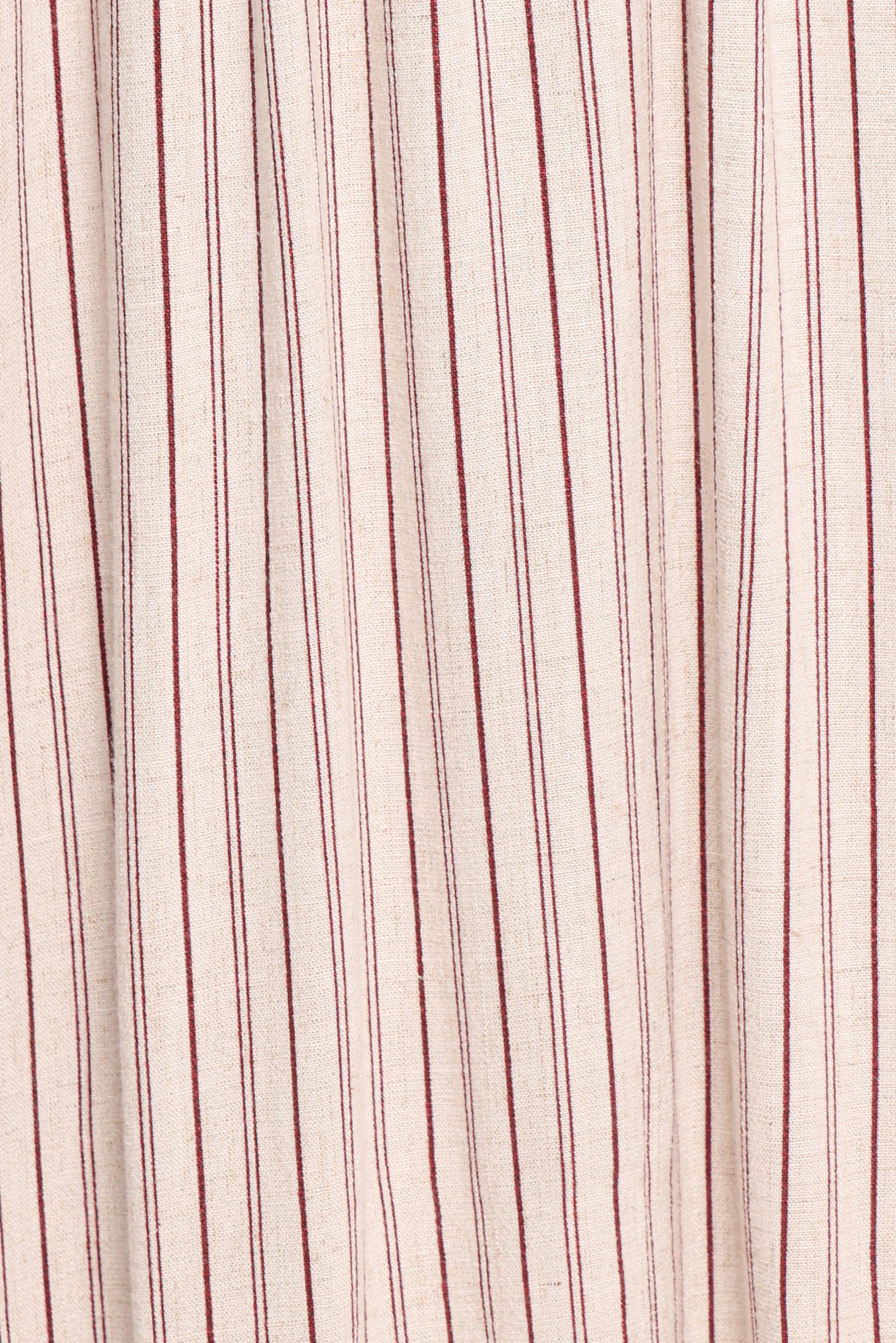 Martin Maxi Dress Cherry Red Stripe
