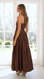 Lola Maxi Dress Chocolate