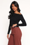Cer Knit Top Black
