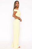 Turn Heads Fast Pants Lemon