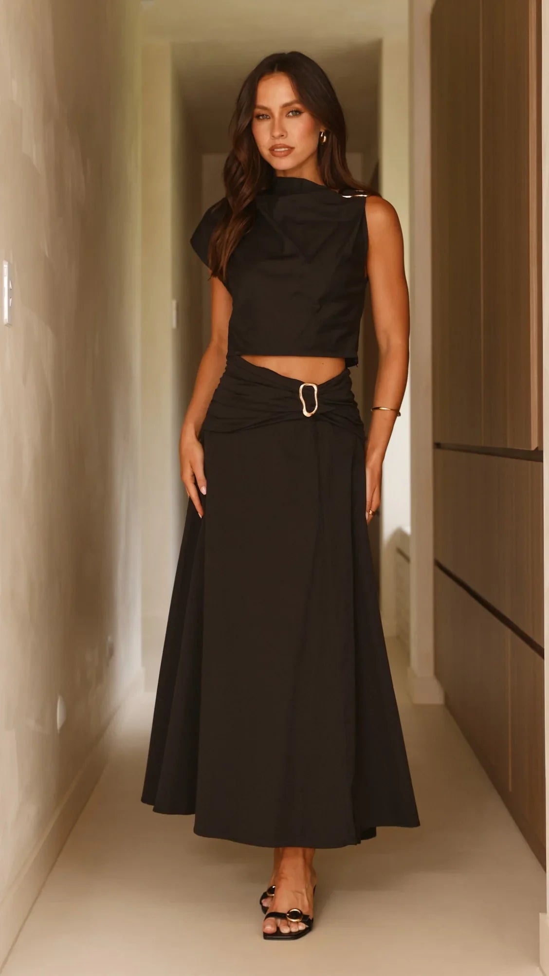 Delphine Top Black