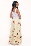 Remira Midi Skirt Yellow Cherry