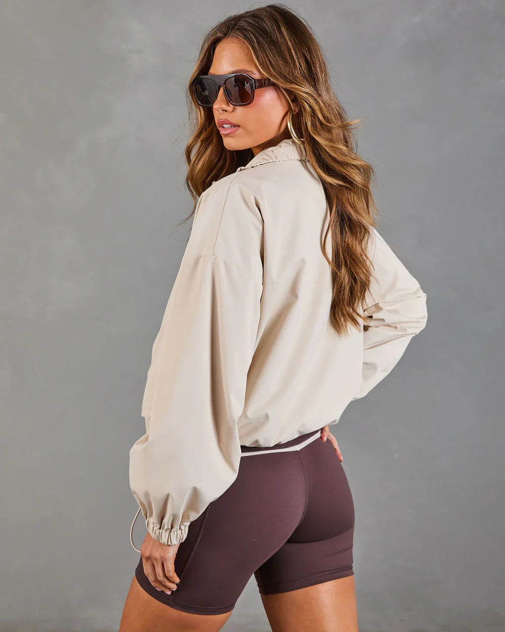 Fluid Motion Ripstop Bomber Jacket