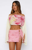 Desert Drifts Long Sleeve Top Oasis Bloom