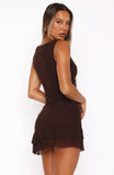 The Only One I Love Mini Dress Chocolate