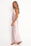 Milla Maxi Lace Dress Pale Pink