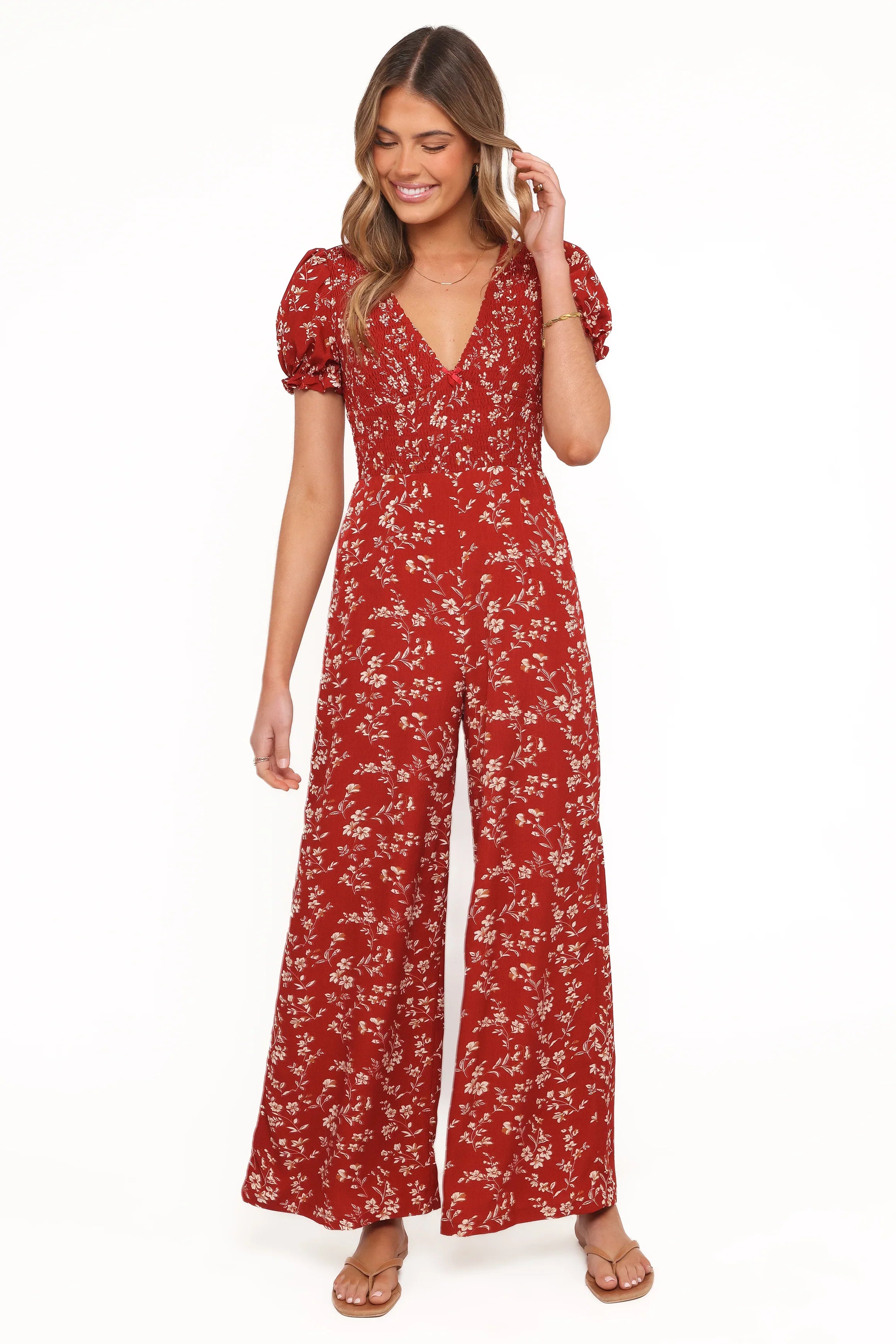 Herring Jumpsuit Red