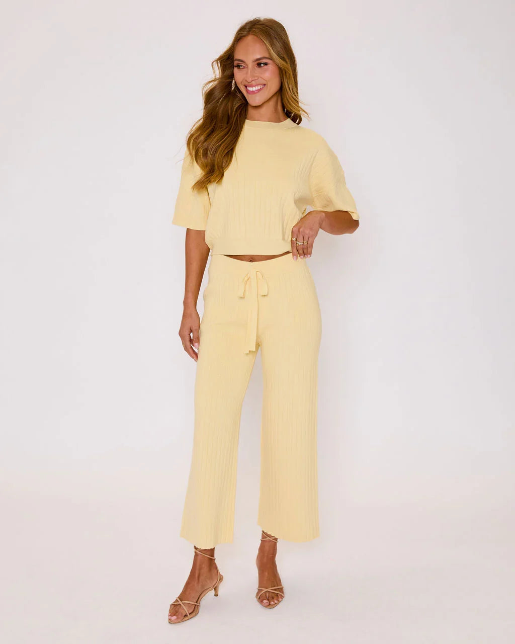 Luisah Ribbed Knit Top
