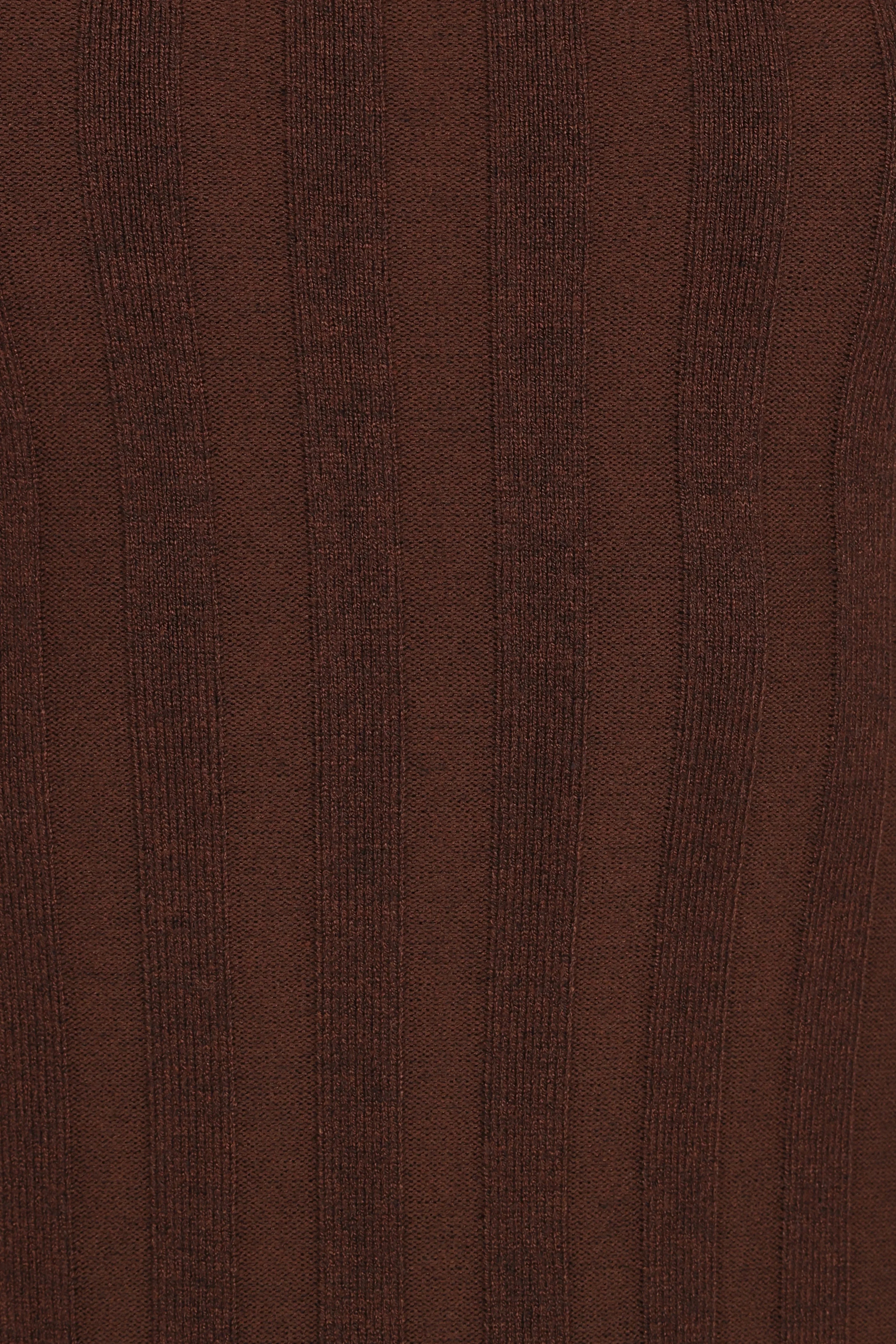 Jolene Long Sleeve Maxi Dress Brown