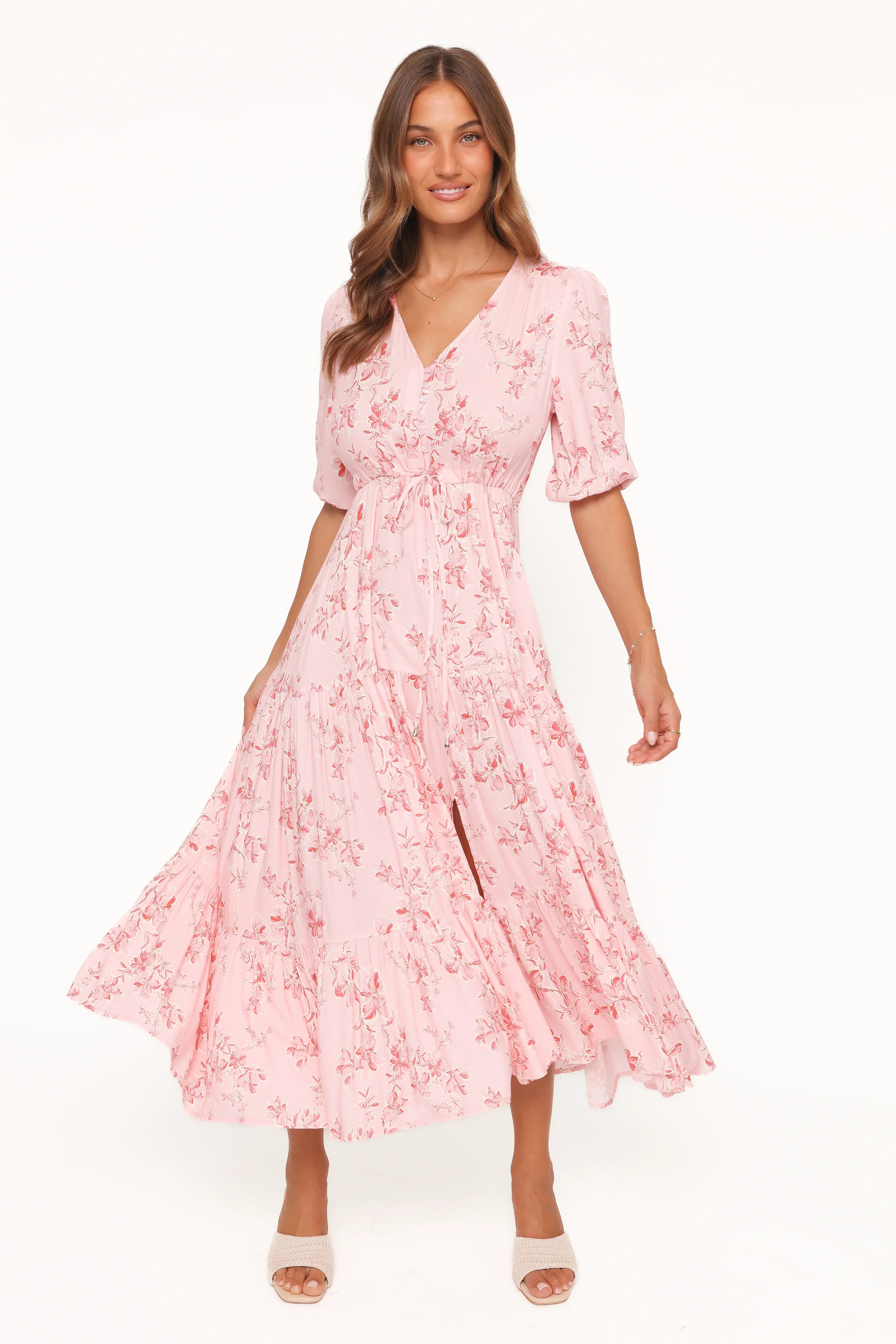 Kelda Dress Rose Pink Floral