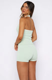 Doing My Best Ribbed Halter Top Mint