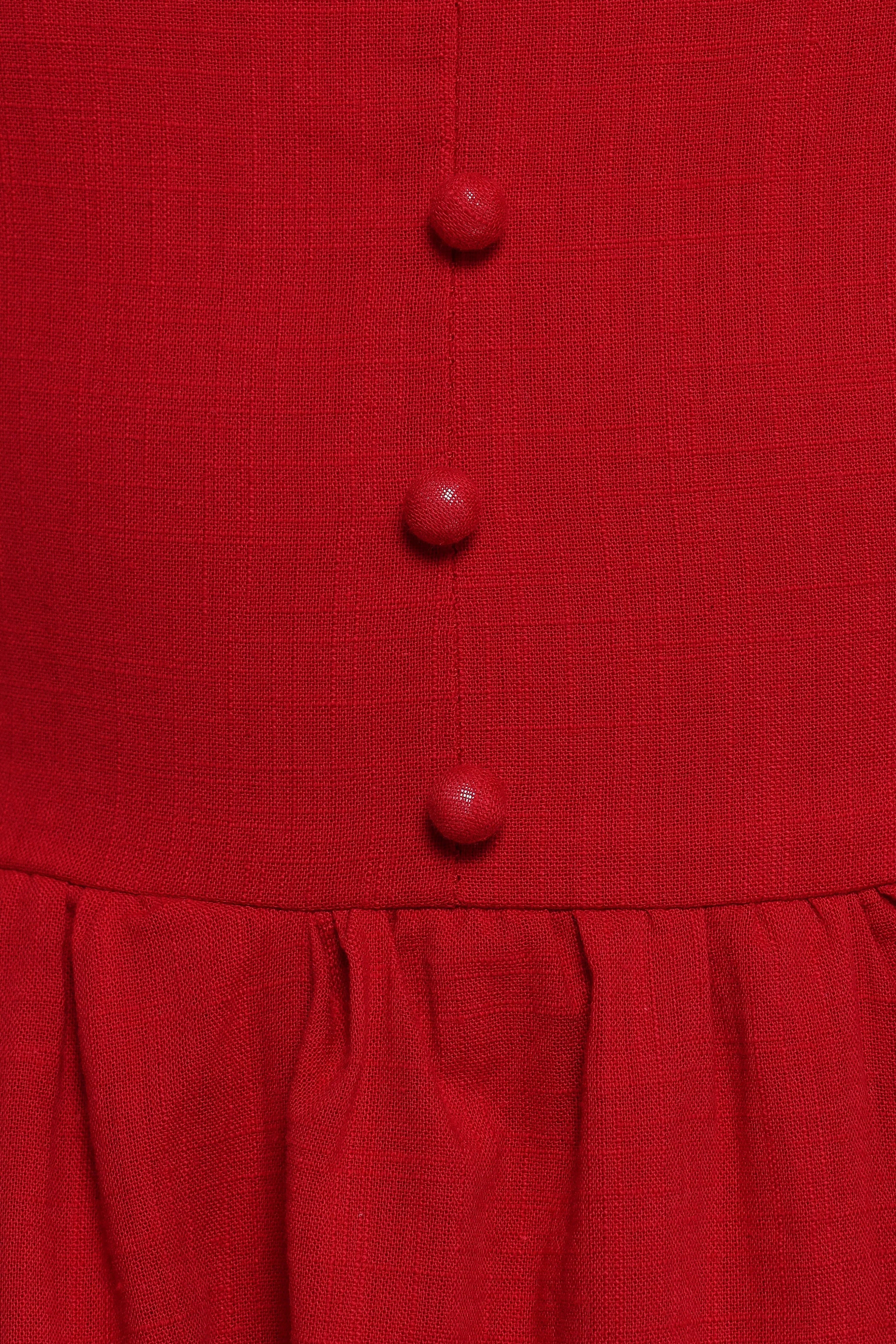 Caty Maxi Dress Red