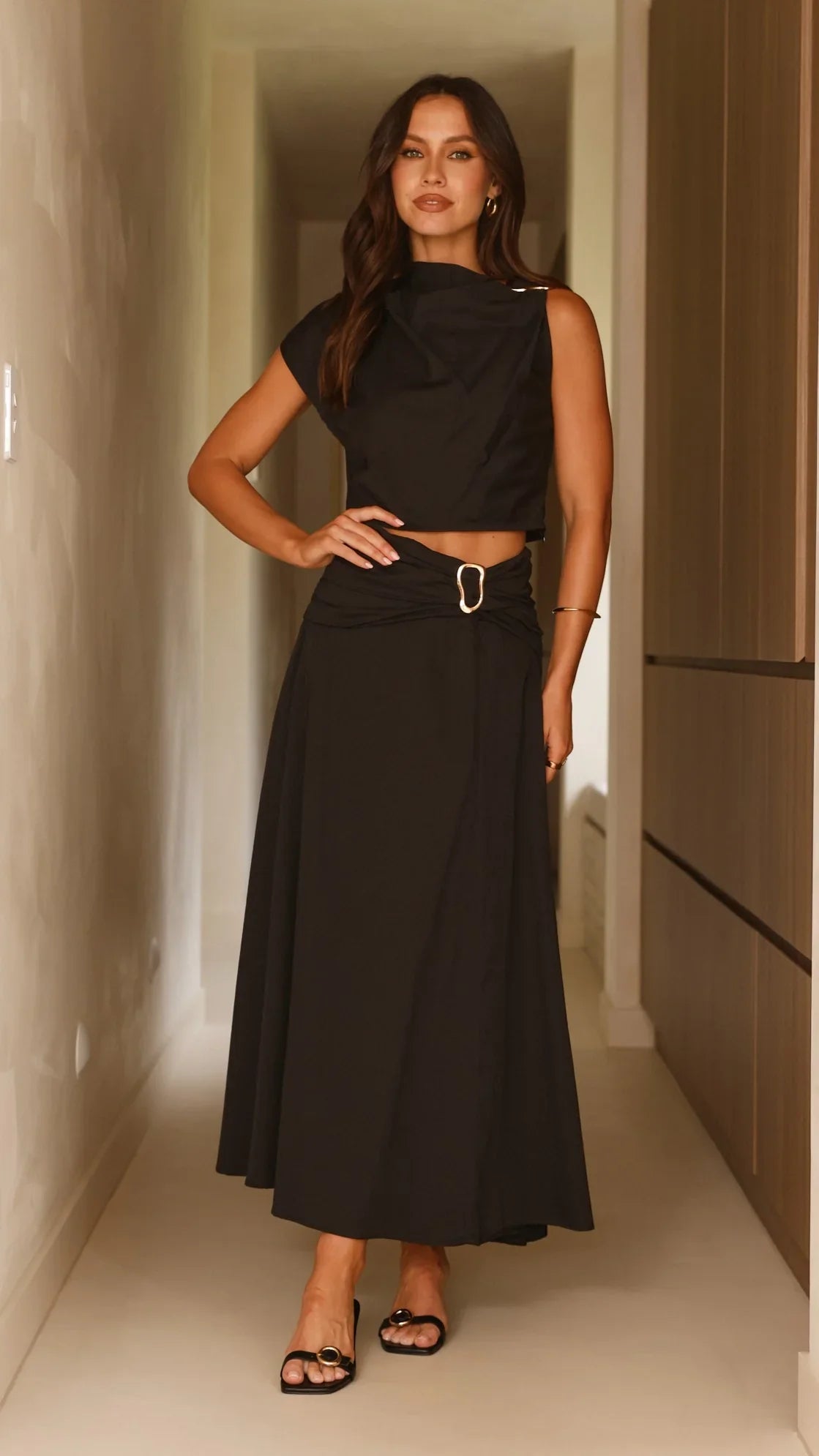 Delphine Top Black