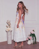 Sweet Somethings Floral Midi Dress